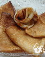 Блины творожные заварные