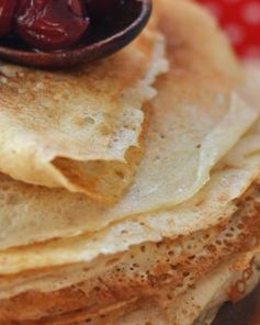 Блины заварные молочные