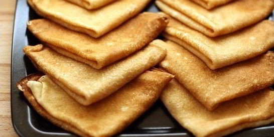 Быстрые блины на ряженке