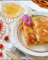 Блины на кипятке