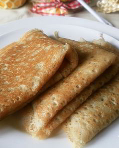 Дрожжевые блины по ГОСТу