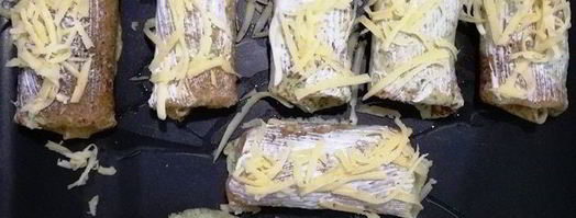 кабачковые блинчики с начинкой. Шаг 12