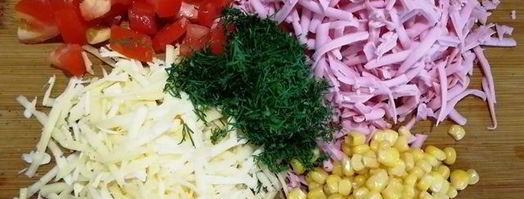 кабачковые блинчики с начинкой. Шаг 8