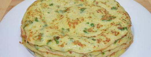 кабачковые блины с начинкой. Шаг 3