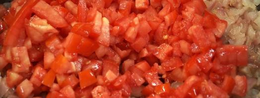 кокосовые блинчики с острым манговым чатни. Шаг 2