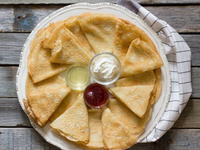 Рецепт кружевных блинчиков