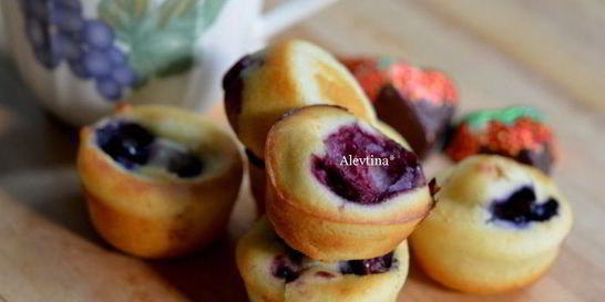 Мини-блинчики в формочках