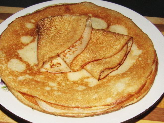 Рецепт нежнейших заварных блинчиков