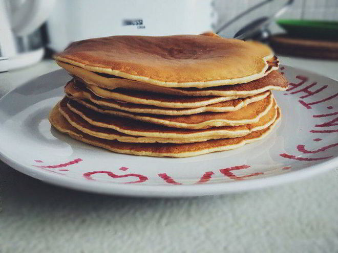 Рецепт панкейков к завтраку