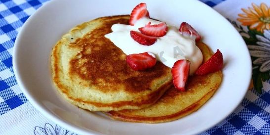 Панкейки на кефире