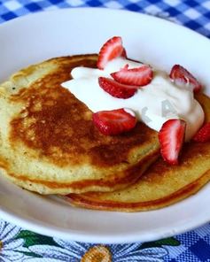 Панкейки на кефире