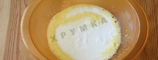 панкейки на кефире. Шаг 3