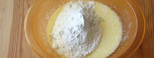 панкейки на кефире. Шаг 4