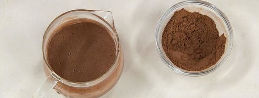 полосатые блинчики с шоколадной начинкой. Шаг 3