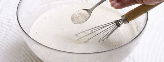 пшенично-ржаные дрожжевые блины. Шаг 4