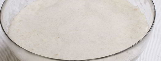 пшенично-ржаные дрожжевые блины. Шаг 5