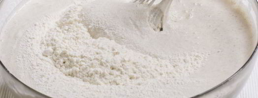 пшенично-ржаные дрожжевые блины. Шаг 8