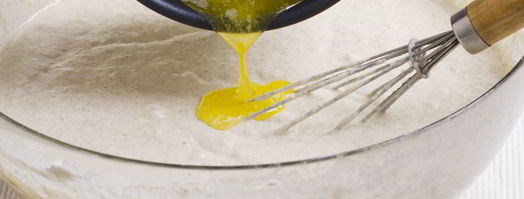 пшенично-ржаные дрожжевые блины. Шаг 9