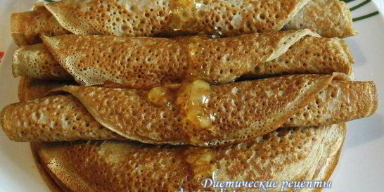 Ржаные блины на кефире