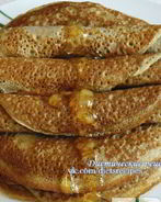 Ржаные блины на кефире