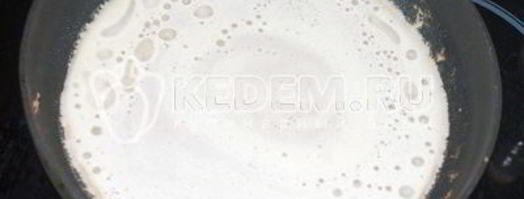 шоколадные блины со сливочной начинкой. Шаг 4