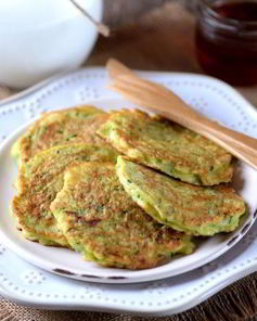Сладкие блинчики из кабачков