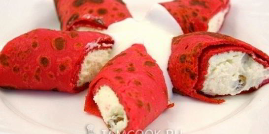 Свекольные блинчики