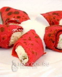 Свекольные блинчики