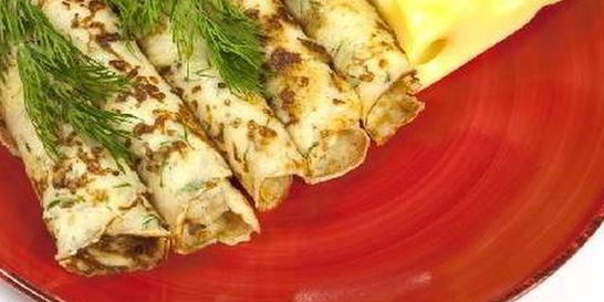 Сырные блинчики