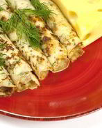 Сырные блинчики