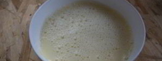 сырные блины с зеленью. Шаг 2