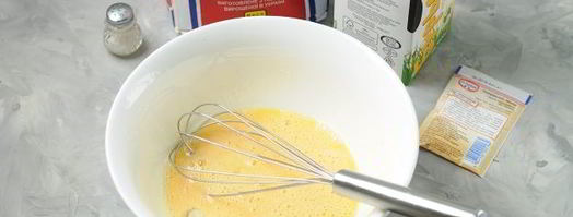 толстые блины на молоке. Шаг 3