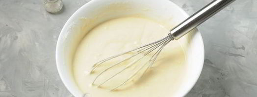 толстые блины на молоке. Шаг 6