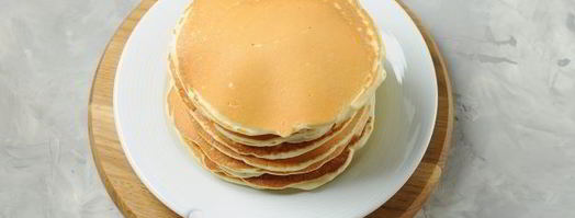 толстые блины на молоке. Шаг 9