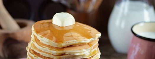 толстые блины на молоке. Шаг 10