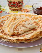 Тонкие блинчики на молоке