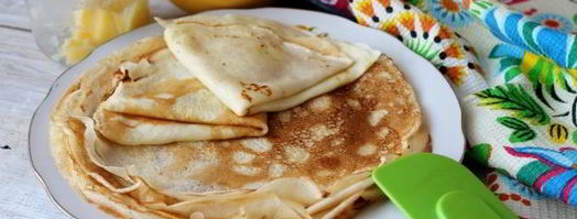 тонкие блины с дырочками на дрожжах. Шаг 14