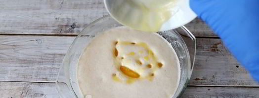 тонкие блины с дырочками на дрожжах. Шаг 10