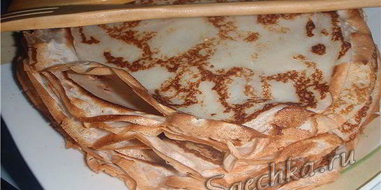 Тонкие блины