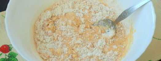 тыквенные панкейки. Шаг 2