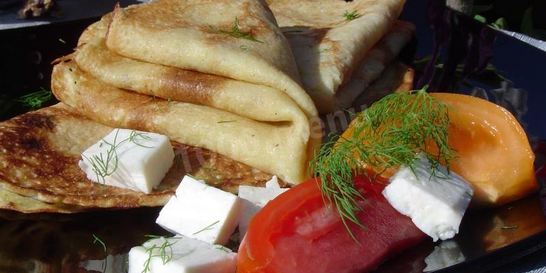 Вкусные блины из кабачков