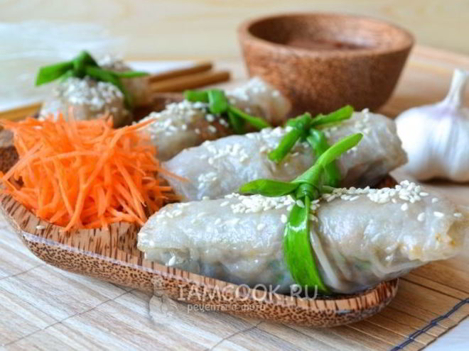 Рецепт вьетнамских блинчиков нэм