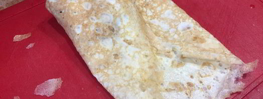 яичный блинчик, фаршированный грибами. Шаг 13