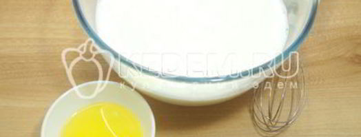 запеченные блины с курицей и грибами. Шаг 2