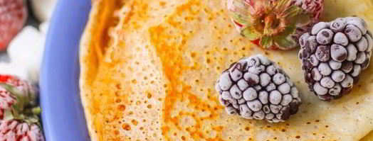 заварные блины на молоке и на кипятке. Шаг 10