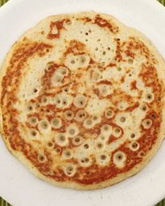 Заварные блины на молоке