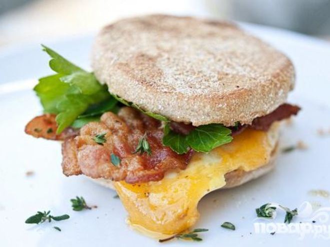 Рецепт английской домашней булочки