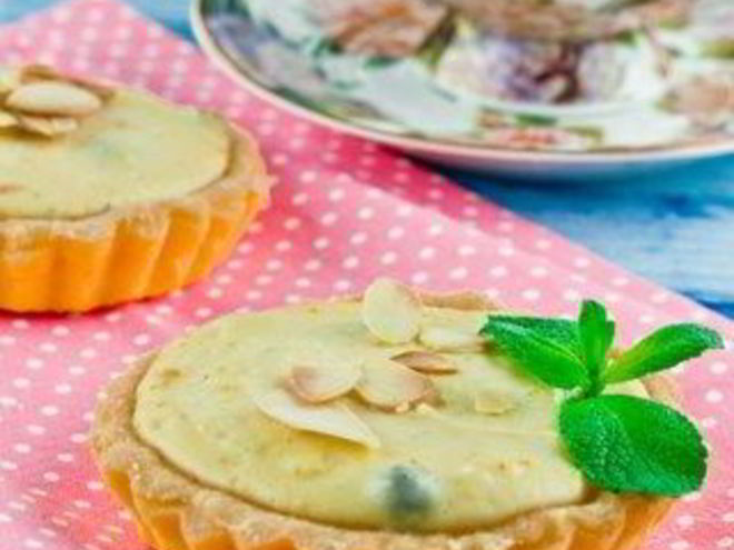 Рецепт апельсинно-лимонных ватрушки с изюмом