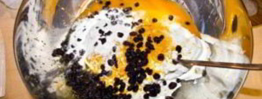 апельсинно-лимонные ватрушки с изюмом. Шаг 2