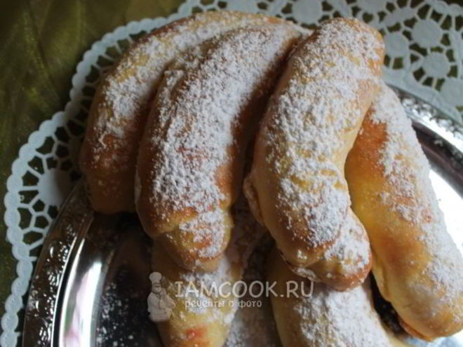 Рецепт булочек бананы